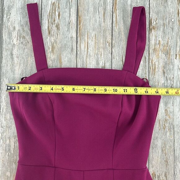 Women’s Split Leg Sleeveless Fully Lined Dressy Jumpsuit Size M - Picture 8 of 10